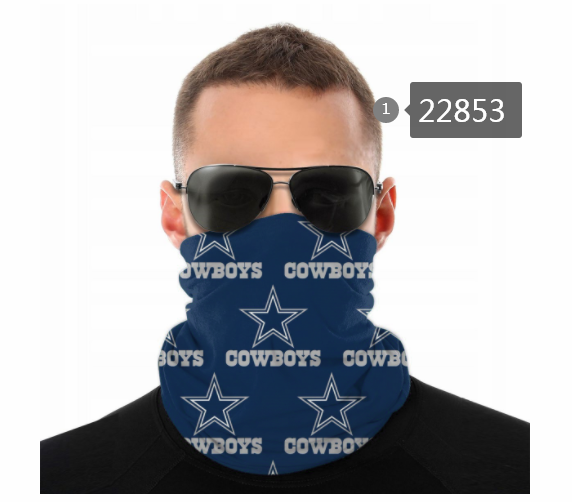 2021 NFL Dallas Cowboys #74 Dust mask with filter